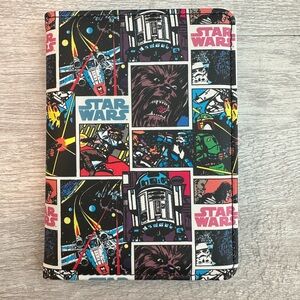 Star Wars Multicolor Comic Panel Passport Wallet